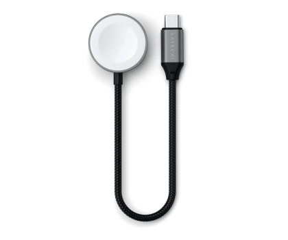 Pasek i akcesoria do zegarków Satechi Kabel ładujący USB-C do Apple Watch, 5W 20 cm